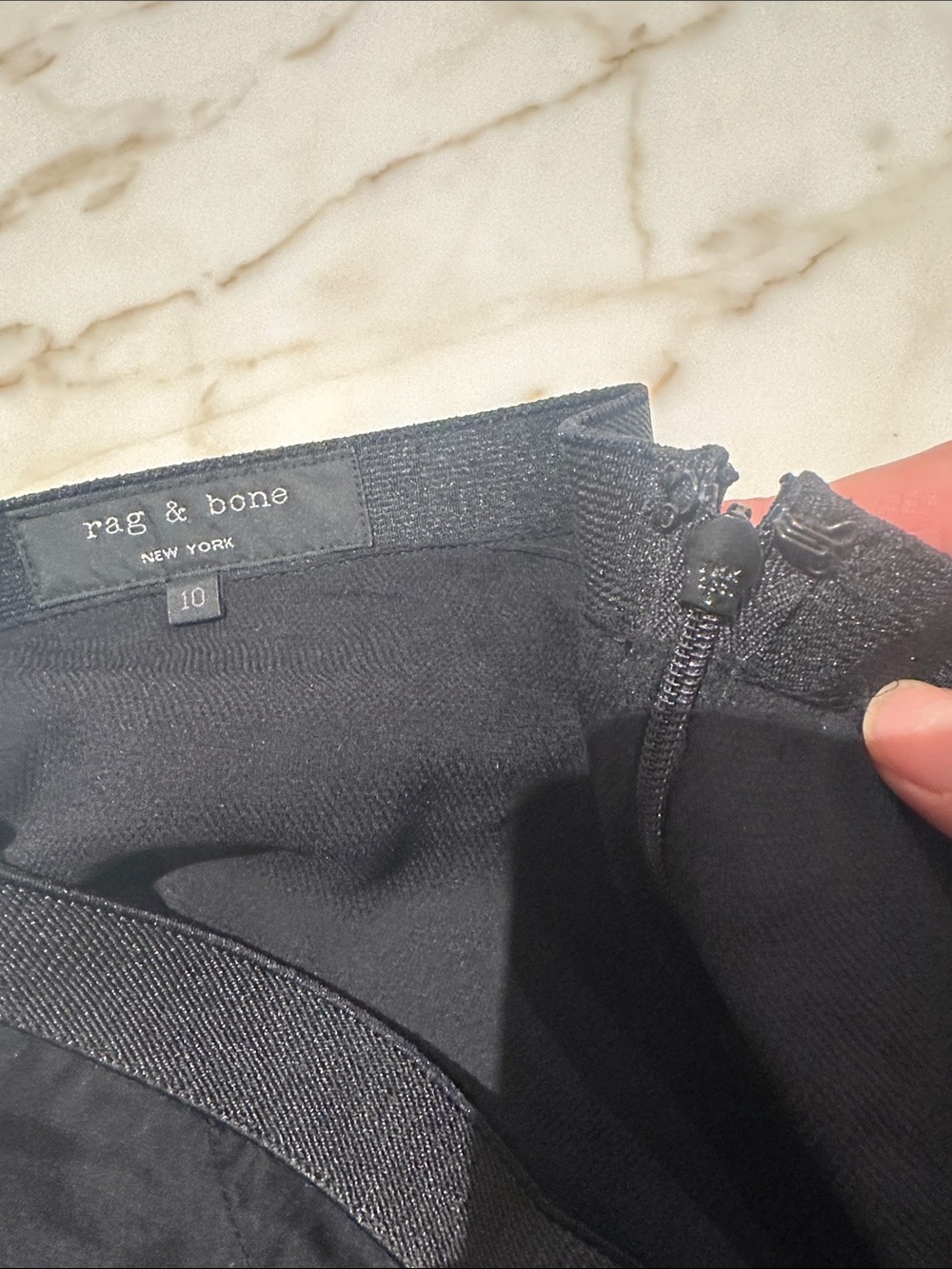 rag & bone Black Flowing silk Maxi Skirt - Picture 11 of 12